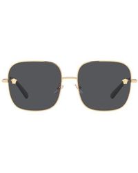 Versace - 59Mm Square Sunglasses - Lyst