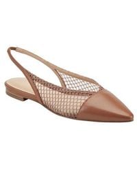 Marc Fisher - Davin Pointed Toe Slingback Flat - Lyst