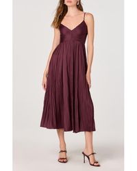 Astr - Maeve Midi Dress - Lyst