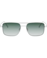 Dior - Blacksuit S17U 54Mm Rectangular Sunglasses - Lyst