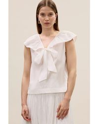 Rebecca Taylor - Marietta Crinkle Top - Lyst