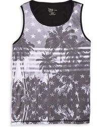 True Nation by DXL - Big & Tall Americana Sleeveless T-Shirt - Lyst