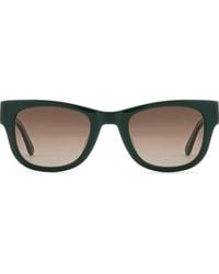 Fossil - 50Mm Gradient Square Sunglasses - Lyst