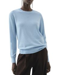 Mango - Crewneck Wool Sweater - Lyst