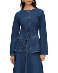ALIGNE - Daphne Denim Blazer - Lyst