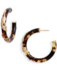Gas Bijoux - Small Cobra Hoop Earrings - Lyst