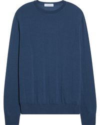 Boglioli - Solid Wool Crewneck Sweater - Lyst