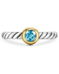 David Yurman - Petite Cable Ring - Lyst