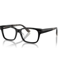 Brunello Cucinelli - 53Mm Rectangle Optical Glasses - Lyst