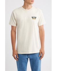 Brixton - Linwood Logo Graphic T-Shirt - Lyst