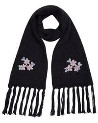 Fable England - Forget-Me-Not Knitted Scarf - Lyst