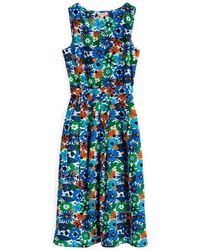 Seasalt Cornwall - Belle Print Fit & Flare Dress - Lyst