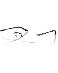 Arnette - 58Mm Rectangle Optical Glasses - Lyst