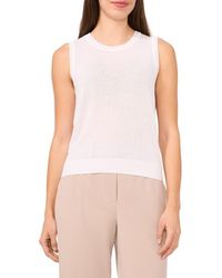 Halogen® - Crewneck Sleeveless Sweater - Lyst