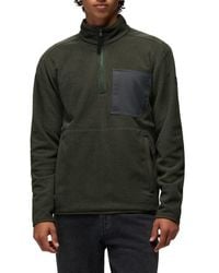 Prana - Stretch Zion Fleece Quarter Zip Pullover - Lyst