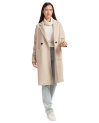 Belle & Bloom - Publisher Double Breasted Wool Blend Coat - Lyst