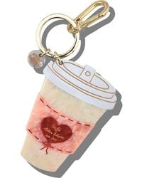 Solar Eclipse - Hand Painted Coffee Cup Key Chain Bag Charm - Lyst