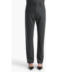 KHAITE - Callum Tapered Wool Pants - Lyst