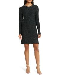 Lilly Pulitzer - Lilly Pulitzer Morgen Long Sleeve Sparkle Knit Sweater Dress - Lyst