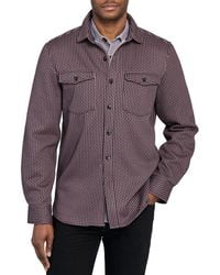 Con.struct - Houndstooth Geo Shirt Jacket - Lyst