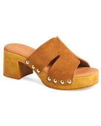 Chocolat Blu - Magee Platform Slide Sandal - Lyst