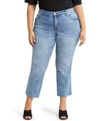 Kut From The Kloth - Kelsey Fab Ab High Waist Ankle Flare Jeans - Lyst