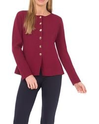 Ted Baker - Collarless Cardigan - Lyst