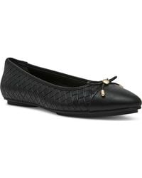 Anne Klein - Luci Cap Toe Ballet Flat - Lyst