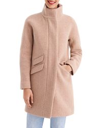 J.Crew Stadium Cloth Cocoon Coat - Multicolour