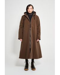Stutterheim - Mosebacke Long Matte Winter Coat - Lyst