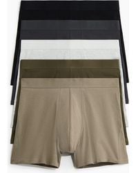 H&M - 5-Pack Mid Trunks With Lycra - Lyst