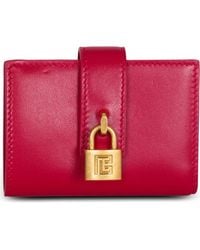 Balmain - Pulse Leather Purse - Lyst