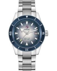 Rado - Captain Cook Automatic Bracelet Watch, 42Mm - Lyst