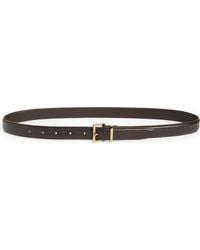 FRAME - The Square Buckle Leather Belt - Lyst