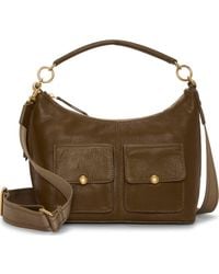 Vince Camuto - Carly Leather Shoulder Bag - Lyst