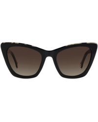 Carolina Herrera - 55mm Cat Eye Sunglasses - Lyst