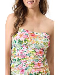 Tommy Bahama - Island Cays Flora Convertible Tankini Top - Lyst