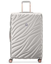 Delsey Paris - Alexis Hardside 29-Inch Checked Expandable Spinner Luggage - Lyst
