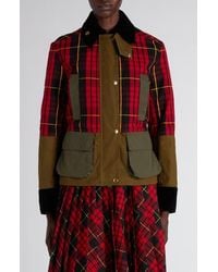 McQueen - Deconstructed Tartan Ripstop Jacket - Lyst