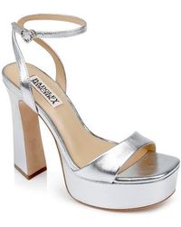 Badgley Mischka - Caia Ankle Strap Platform Sandal - Lyst