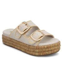 MIA - Mieko Two-Strap Platform Sandal - Lyst