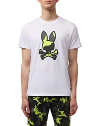 Psycho Bunny - Plano Camo Graphic T-shirt - Lyst
