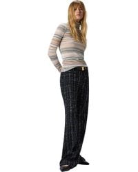Missoni - Tailored Check And Wave Pattern Trousers - Lyst