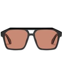 Quay - Soundcheck 57Mm Polarized Aviator Sunglasses - Lyst
