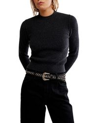 Free People - Even After Rib Sweater - Lyst