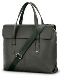 Samsonite - Mobile Solution 2 Convertible Leather Briefcase - Lyst