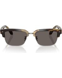 ARMANI EXCHANGE - 52Mm Rectangular Sunglasses - Lyst