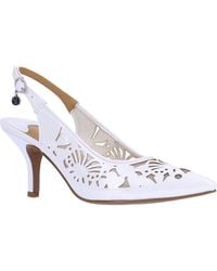 J. Reneé - Vanani Slingback Pointed Cap Toe Pump - Lyst