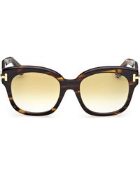 Tom Ford - 55Mm Icon Square Gradient Sunglasses - Lyst
