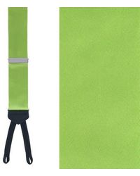 Trafalgar - Sutton Solid Color Silk Formal Suspenders - Lyst